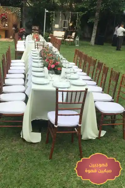 تأجير طاولات طعام جدة, تأجير طاولات وكراسي جدة, تأجير كراسي وطاولات جدة