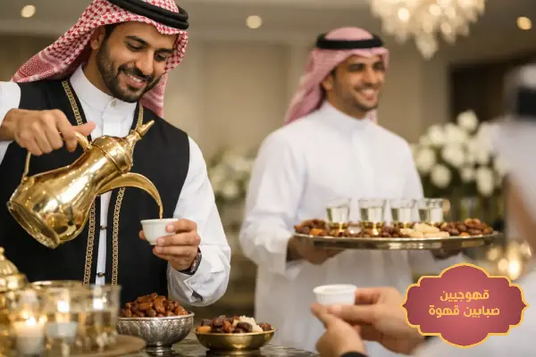 قهوجيين الجبيل, قهوجي الجبيل, مباشرين قهوة الجبيل